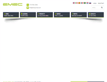 Tablet Screenshot of emec.it